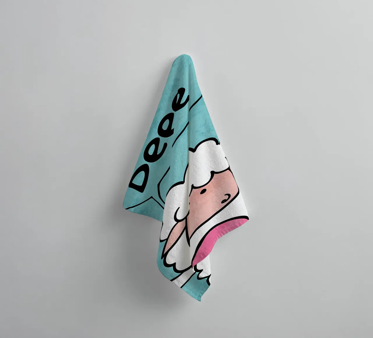 Sound of Sheep Beee Handtuch von EbrahimiStudio