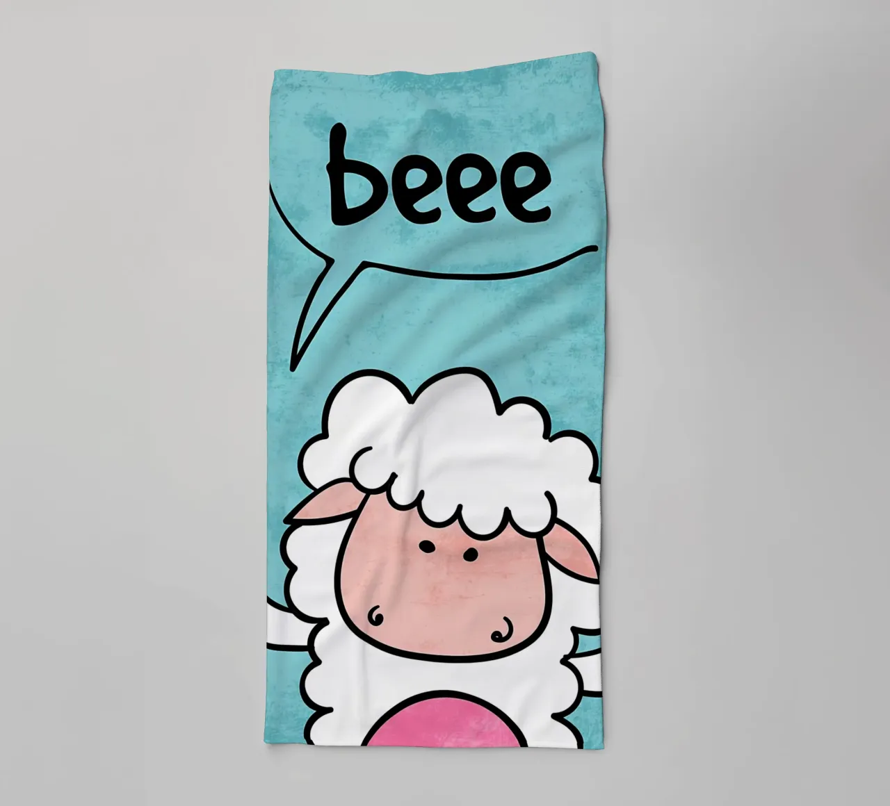 Sound of Sheep Beee Handtuch von EbrahimiStudio