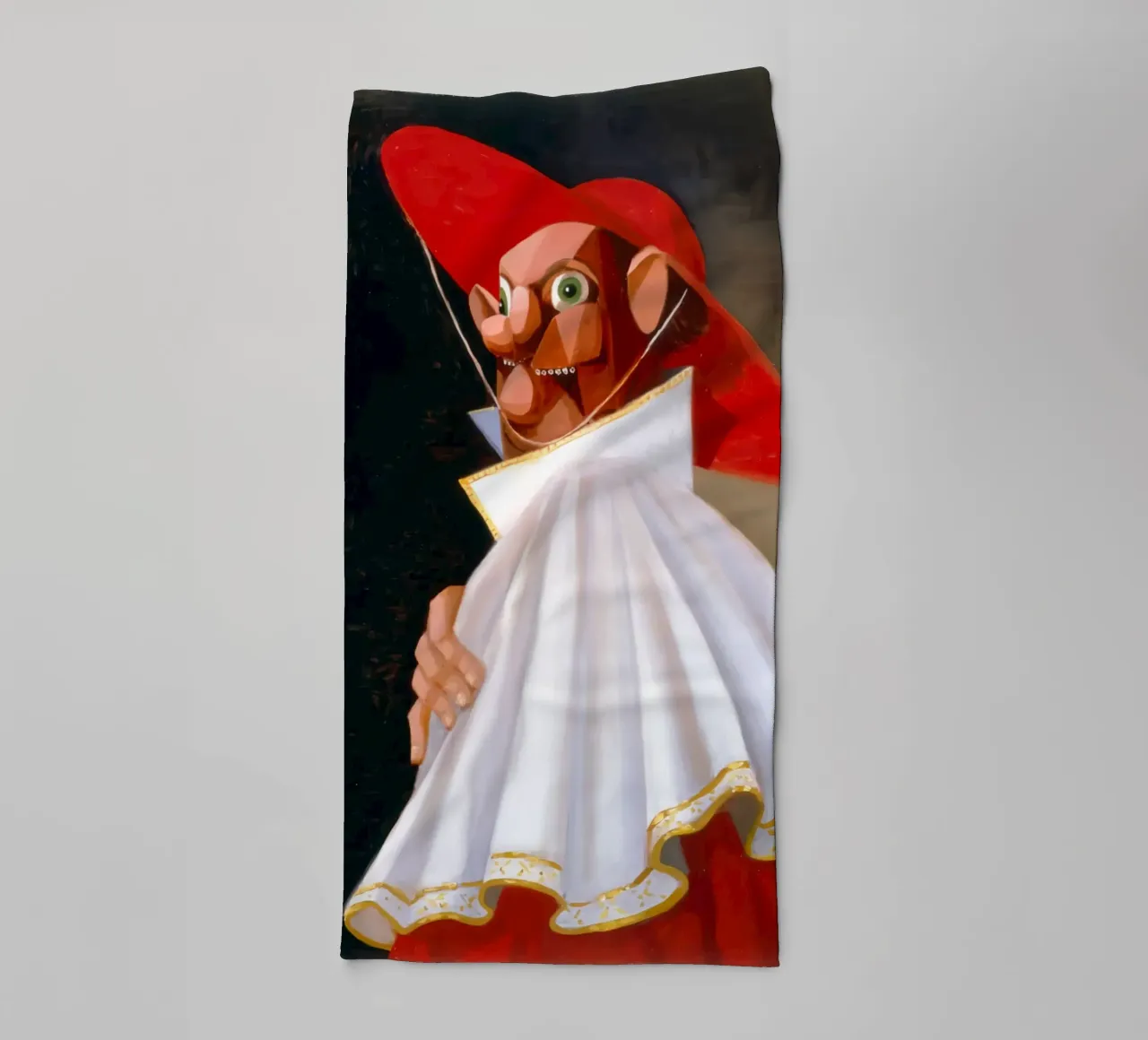 Der geknackte Kardinal, 2001 Handtuch von Alexandra Sutton