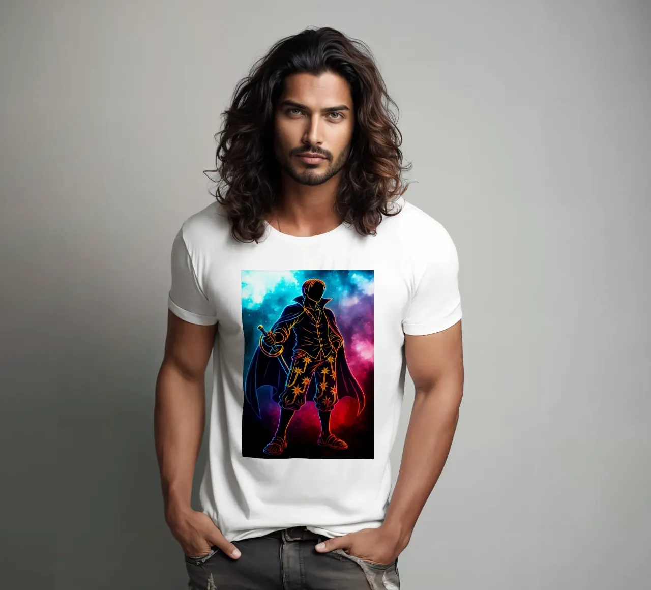 Soul Of One piece Shanks t-shirt da DGSoulheroes