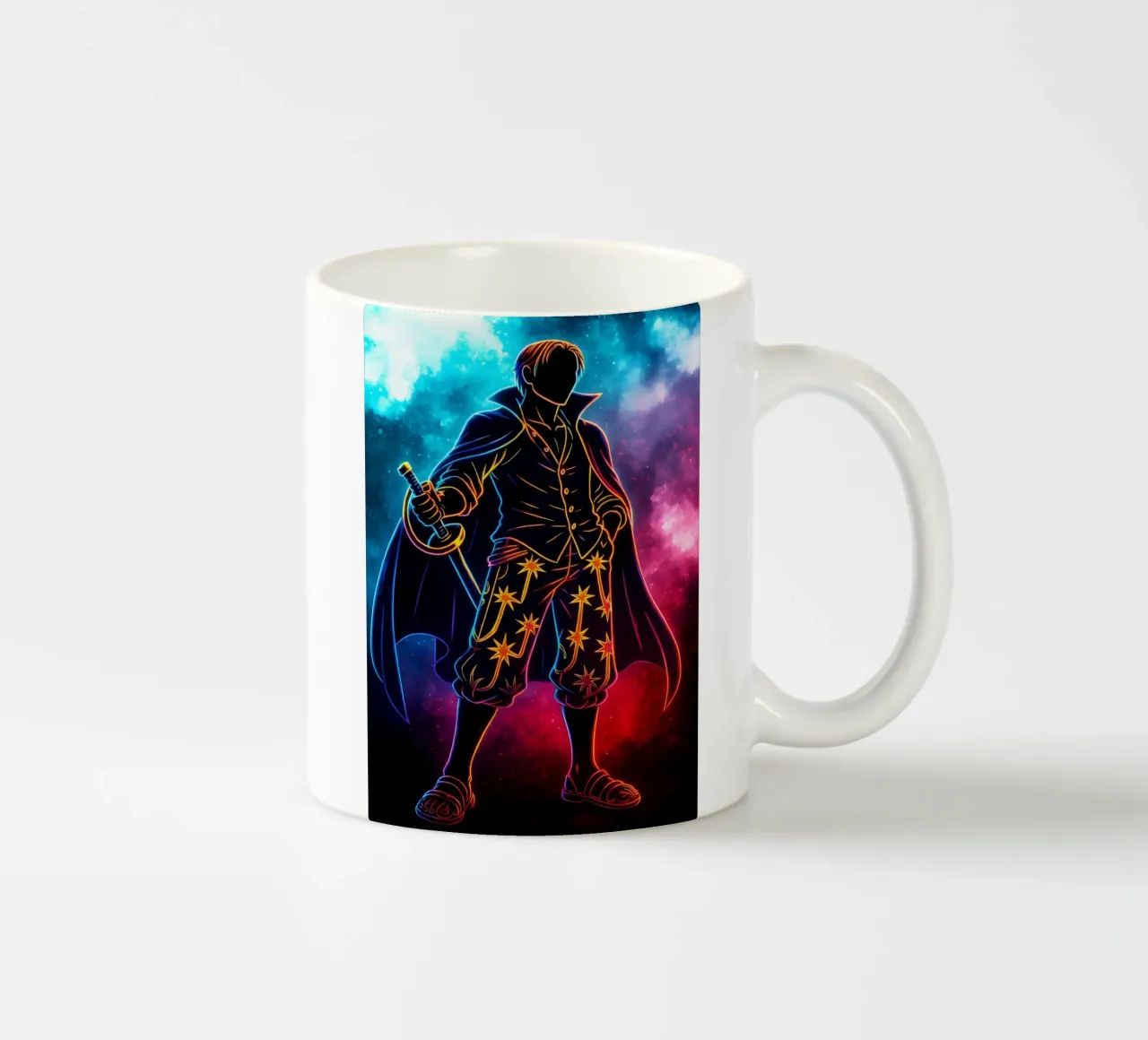 Soul Of One piece Shanks tazza in ceramica da DGSoulheroes