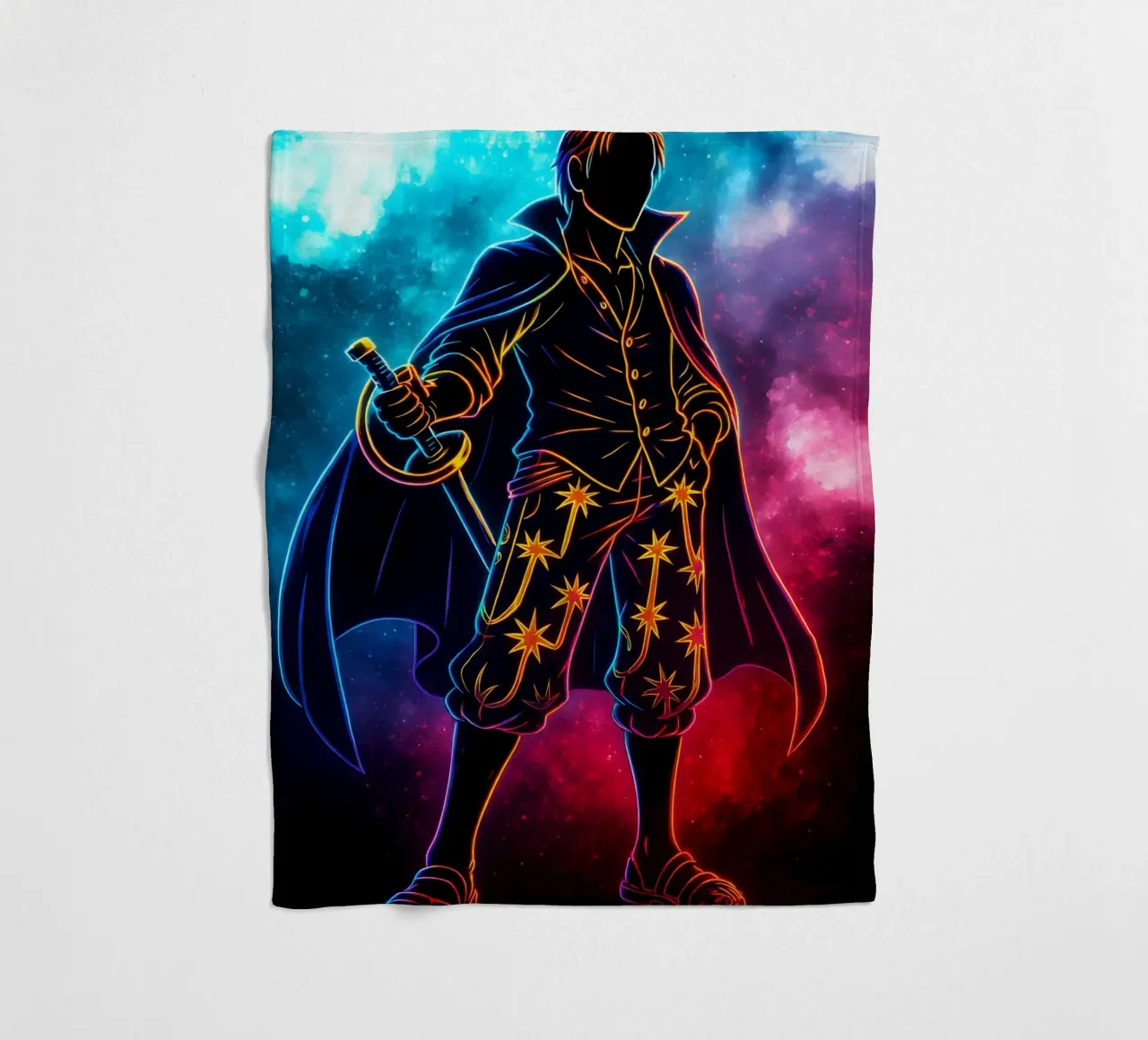 Soul Of One piece Shanks coperta in pile da DGSoulheroes