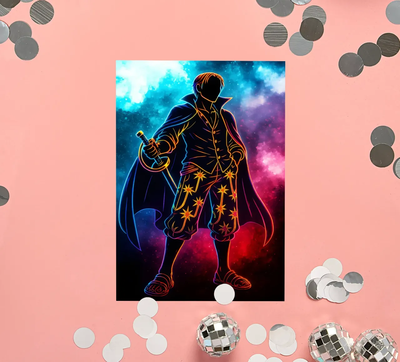 Soul Of One piece Shanks sticker by DGSoulheroes