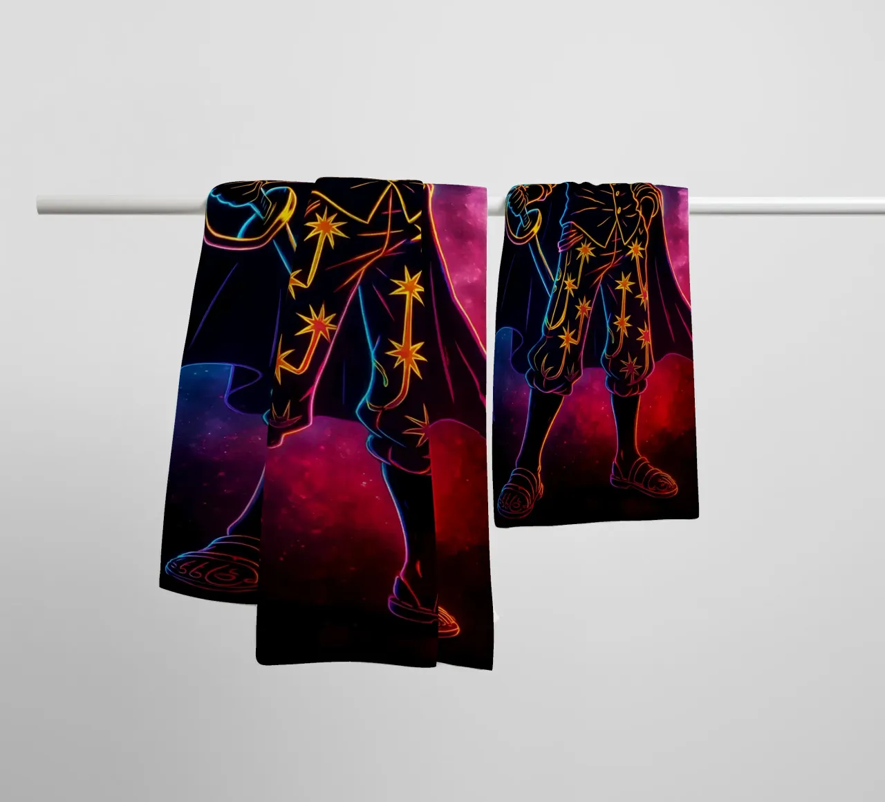 Soul Of One piece Shanks serviette de bain de DGSoulheroes