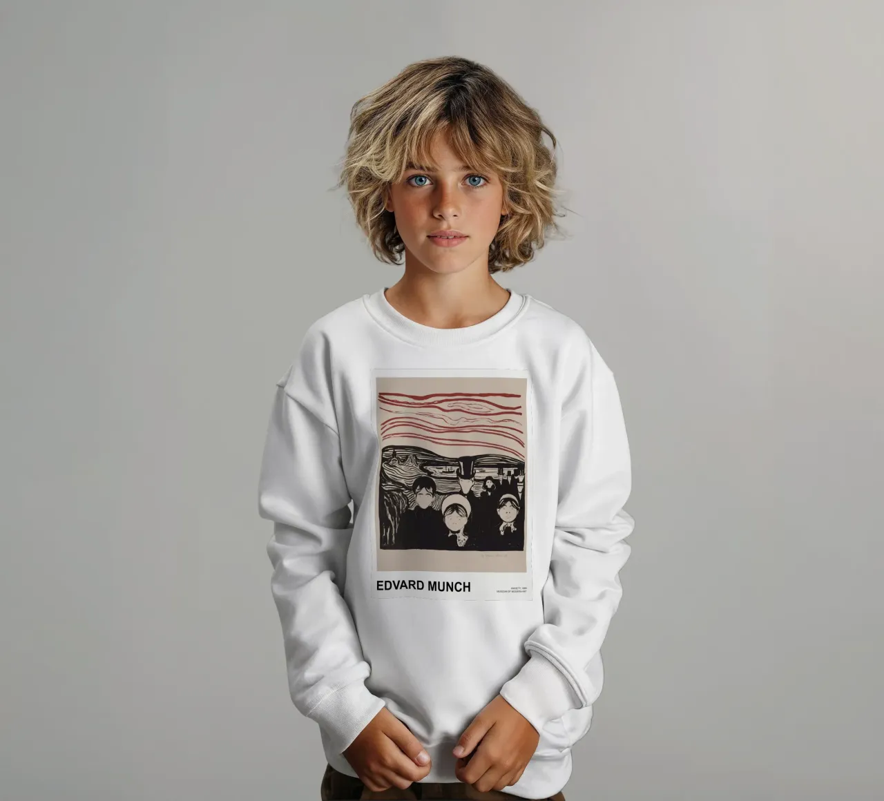 Ansia 1896 felpa bambino da Rick Sheld
