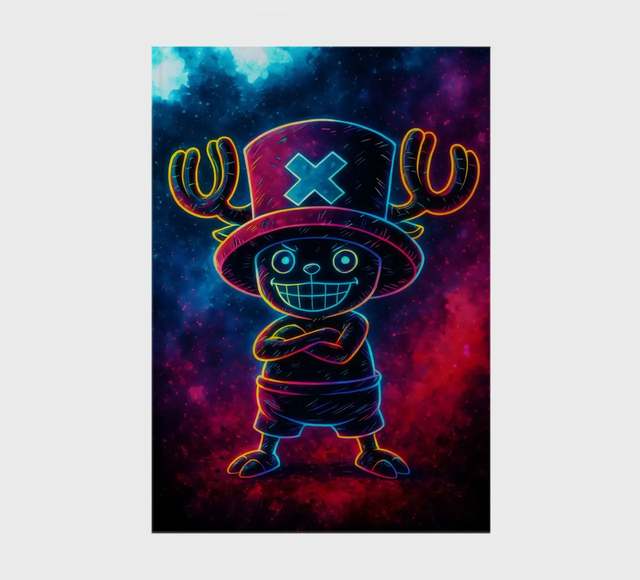 Soul Of One piece Tony Tony Chopper notebook by DGSoulheroes