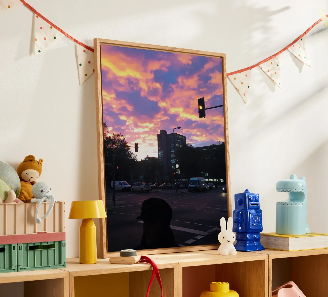 Orange light plexiglass da Löwenzahntiger