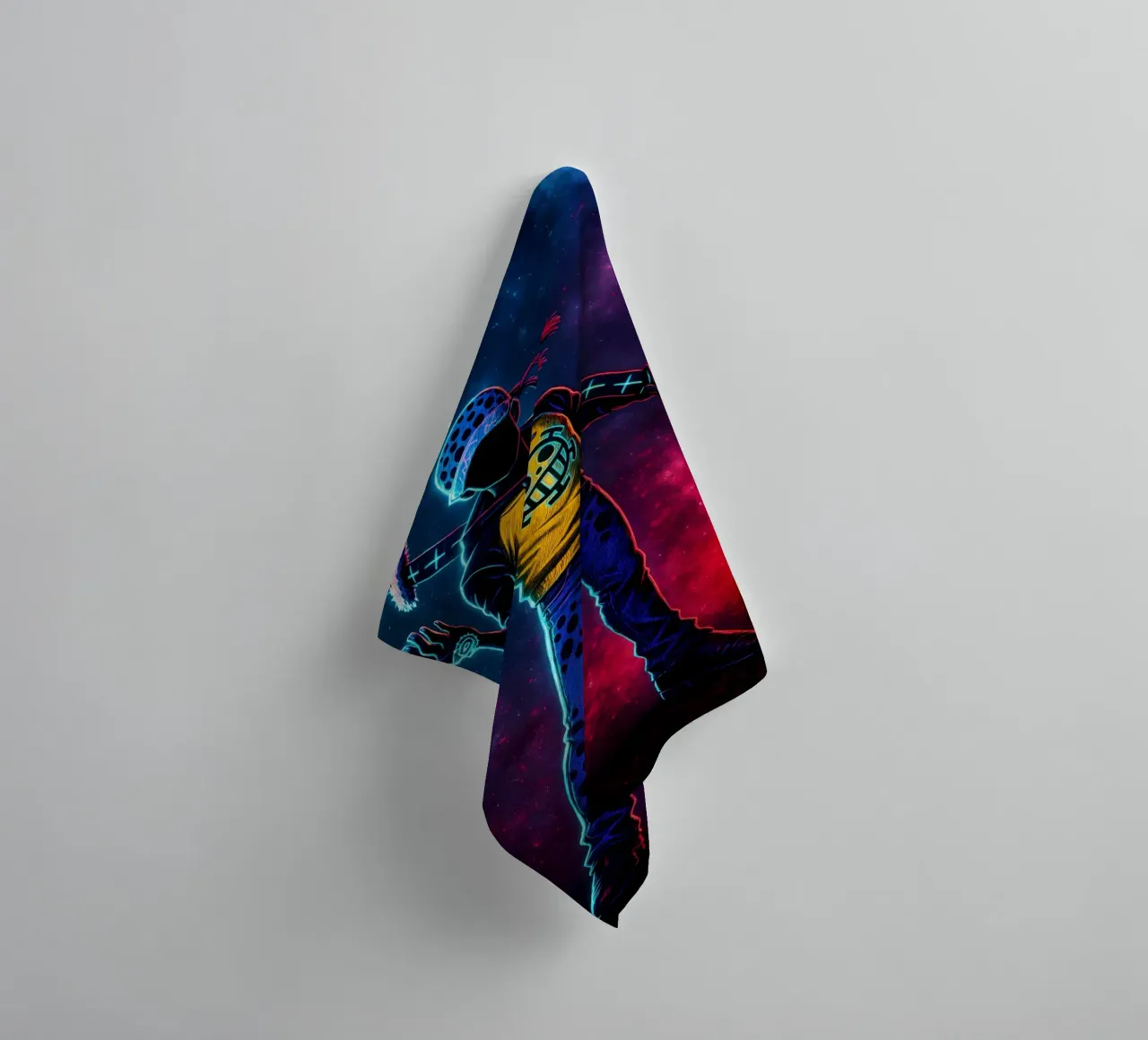 Soul Of One piece Trafalgar Law towel by DGSoulheroes