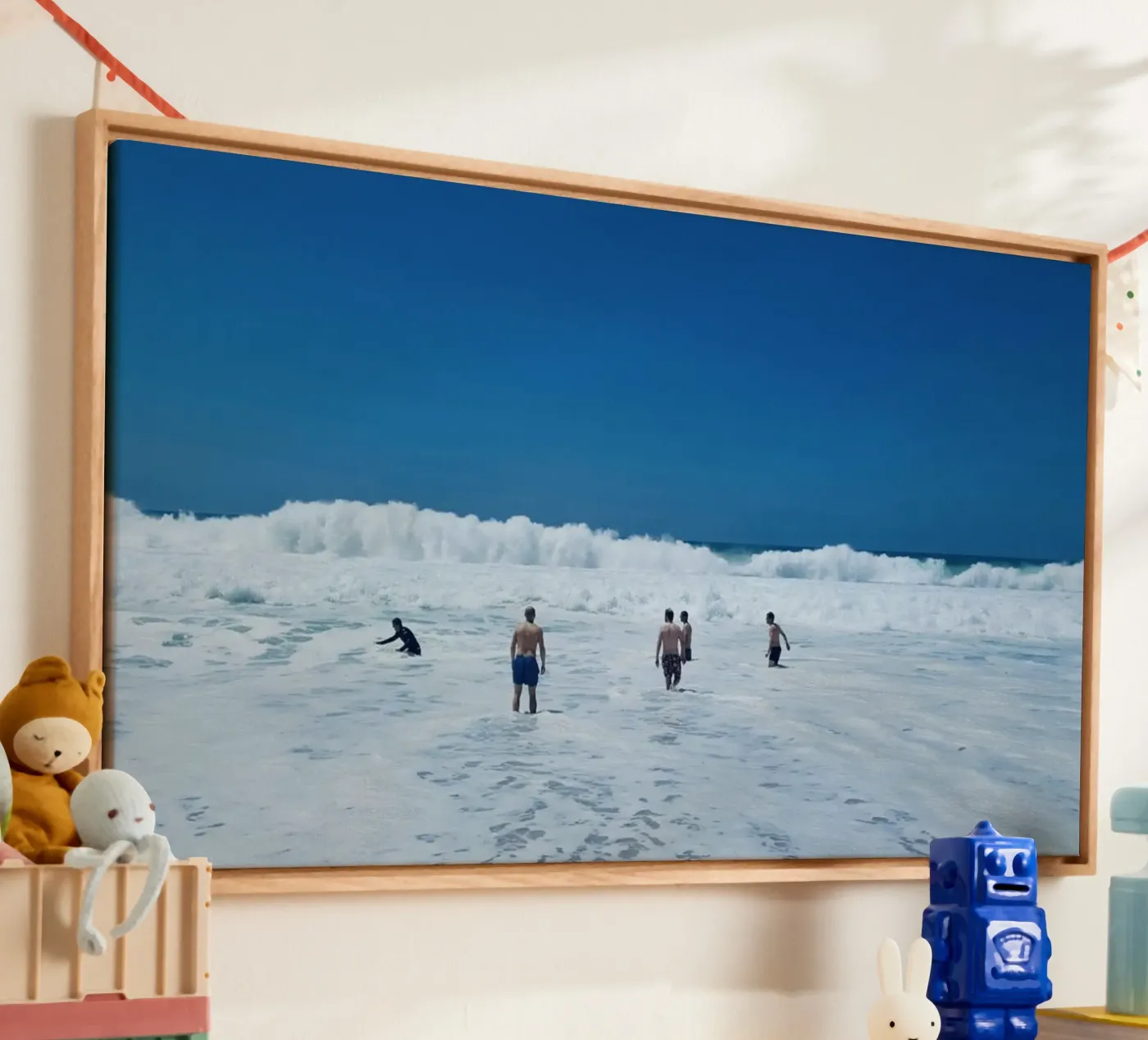 Waves canvas van Löwenzahntiger