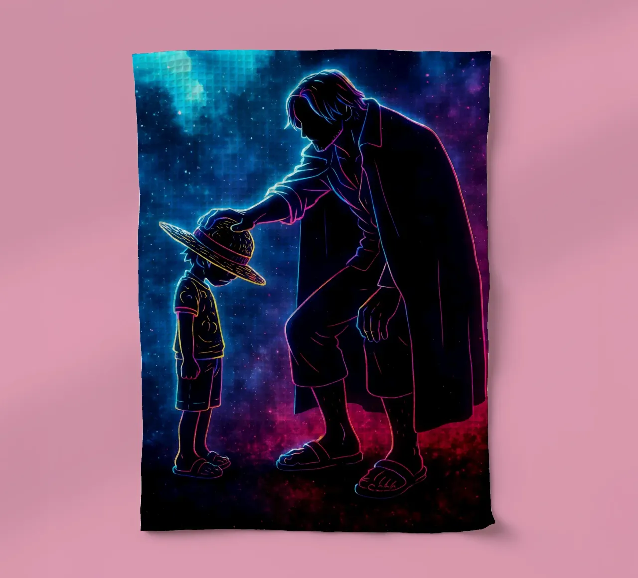 Soul Of One piece tea towel by DGSoulheroes