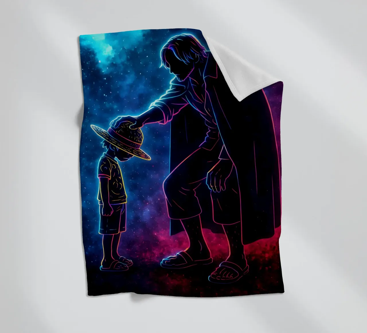 Soul Of One piece fleece blanket by DGSoulheroes
