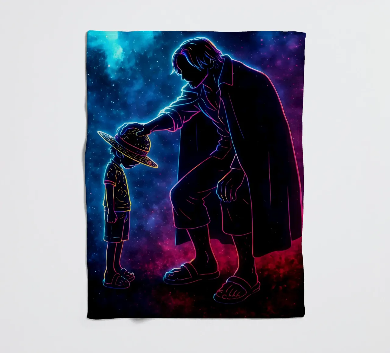 Soul Of One piece fleece blanket by DGSoulheroes
