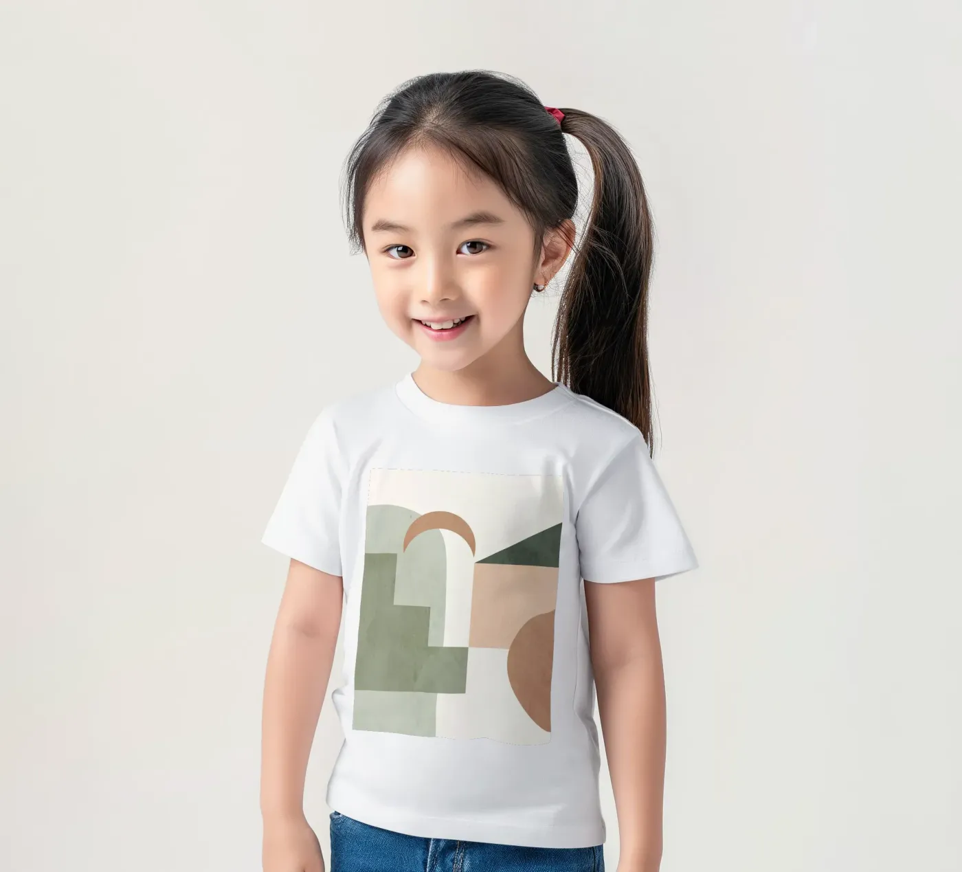 Geometria morbida t-shirt bambini da LeaDArt