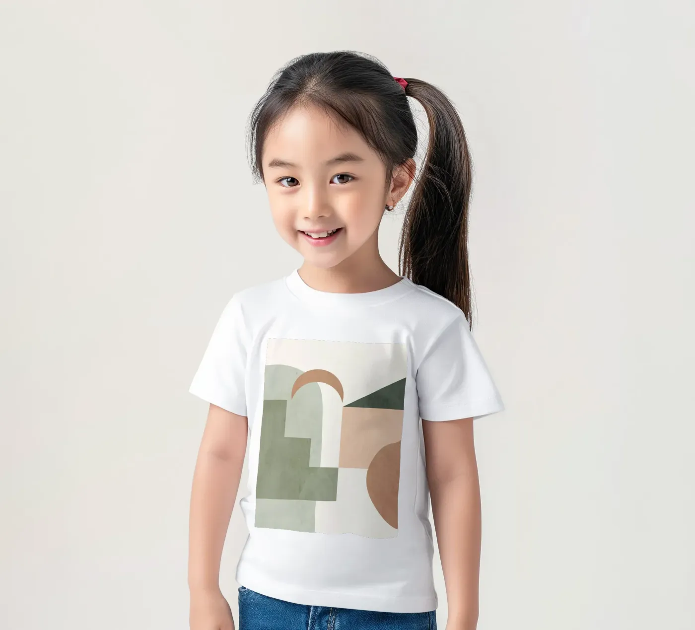 Geometria morbida t-shirt bambini da LeaDArt