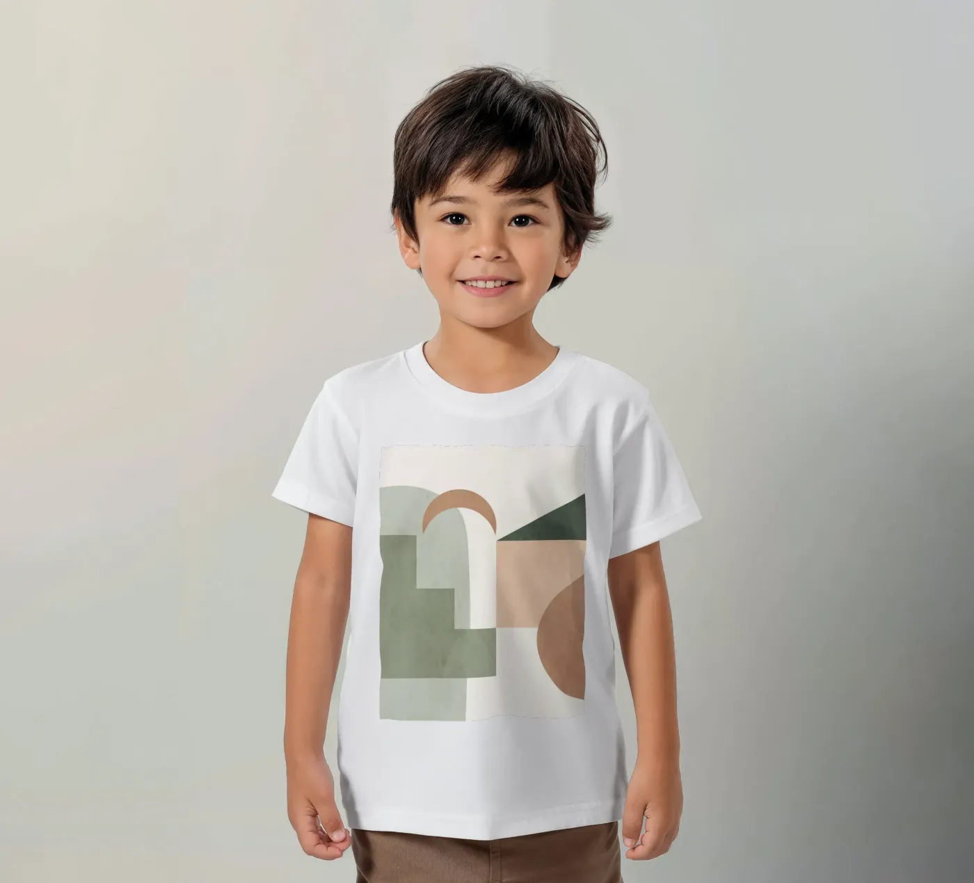 Geometria morbida t-shirt bambini da LeaDArt