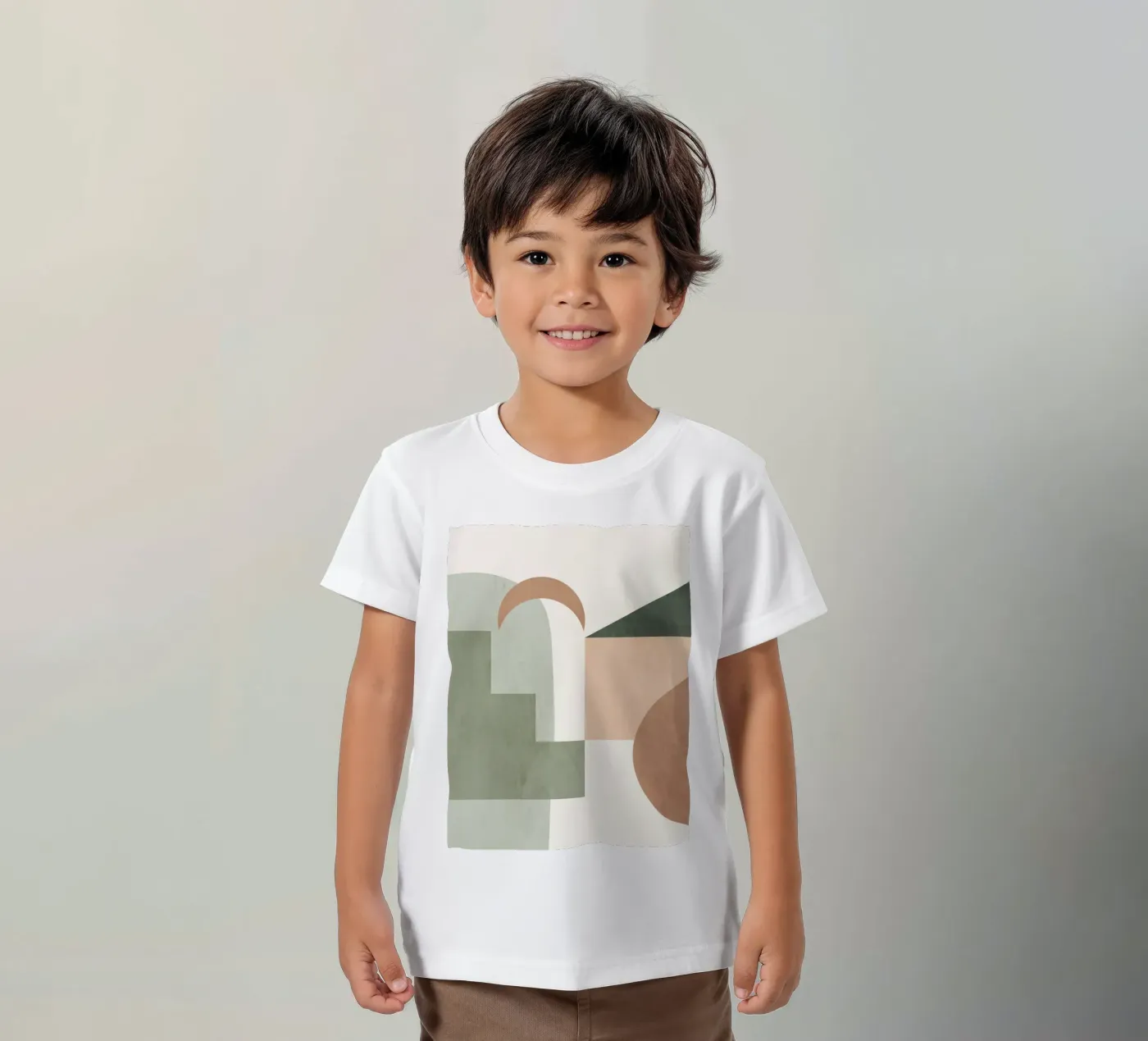 Geometria morbida t-shirt bambini da LeaDArt