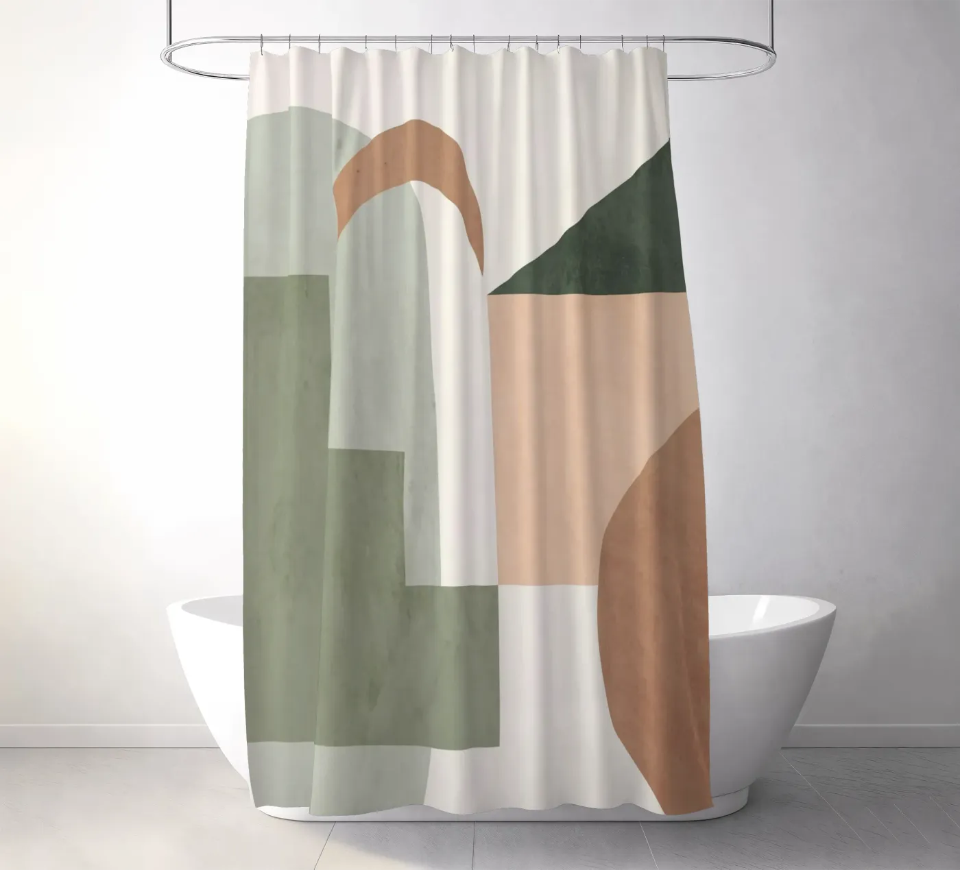 Soft Geometry Duschvorhang von LeaDArt