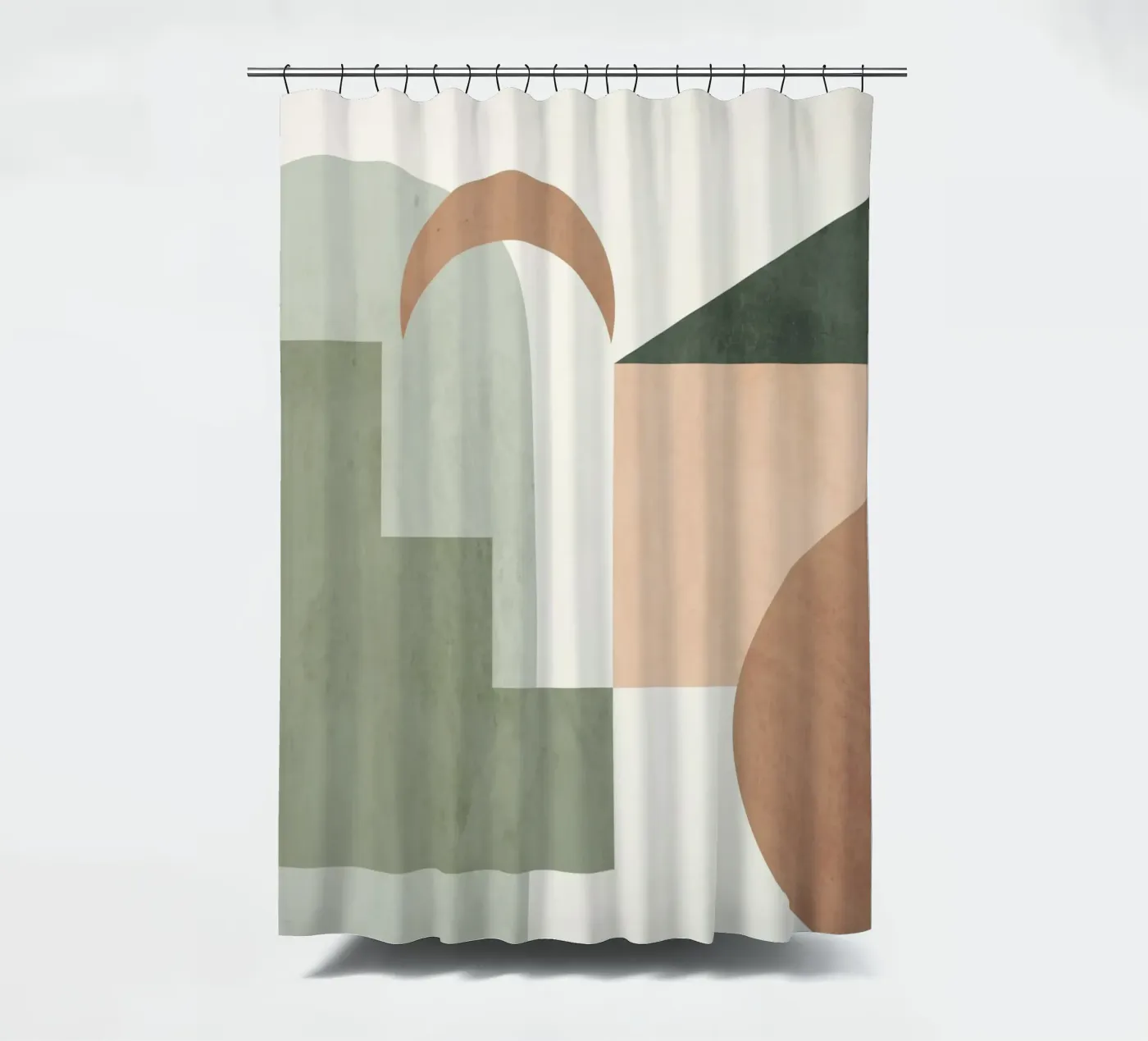 Soft Geometry Duschvorhang von LeaDArt