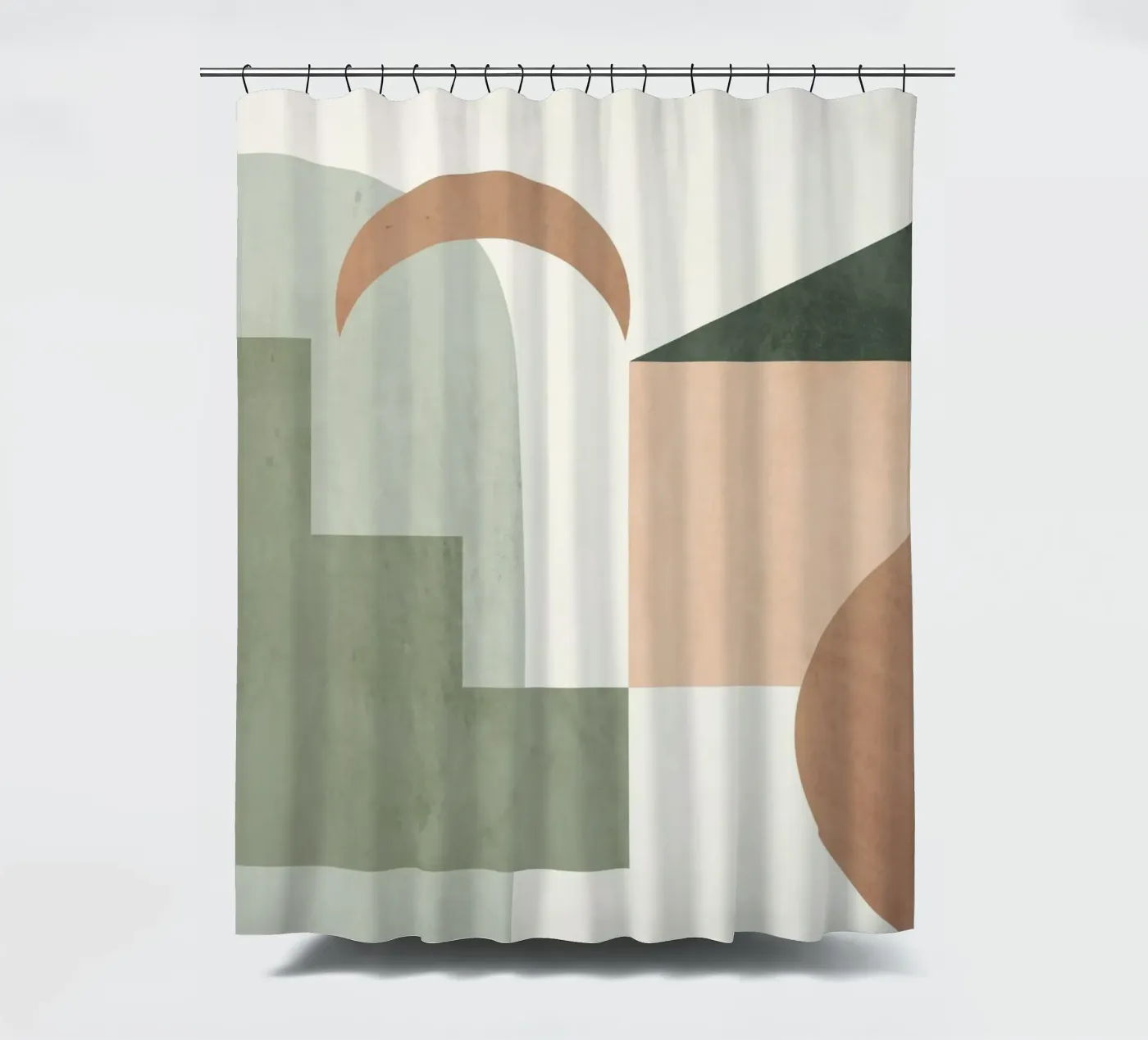 Soft Geometry Duschvorhang von LeaDArt