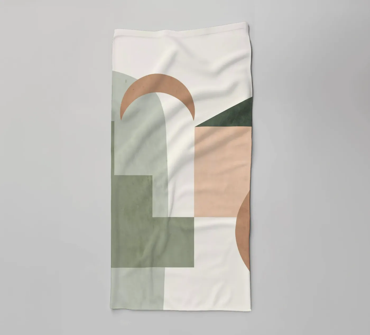 Soft Geometry badhanddoek van LeaDArt