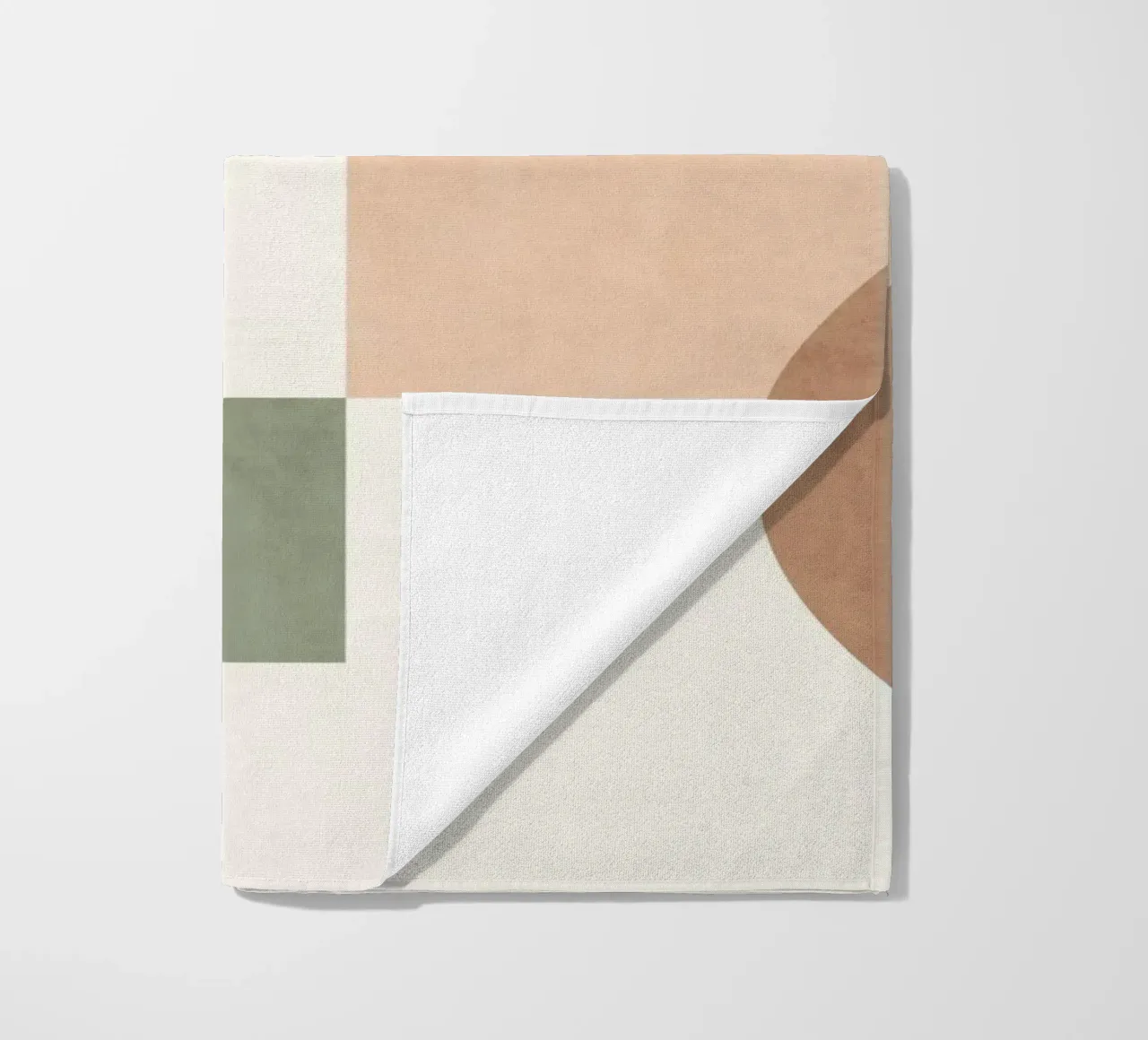 Soft Geometry beach towel by LeaDArt