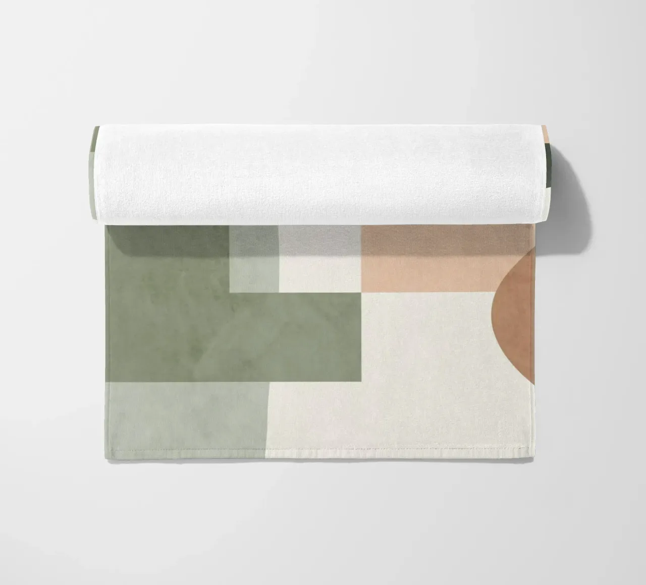 Soft Geometry beach towel by LeaDArt