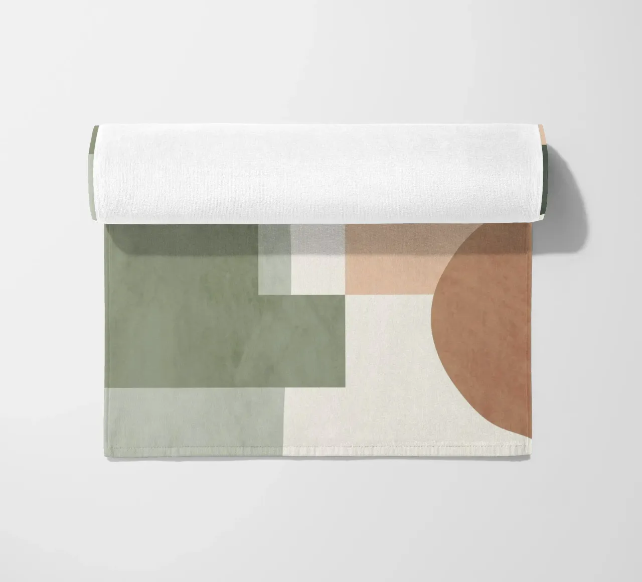 Soft Geometry beach towel by LeaDArt