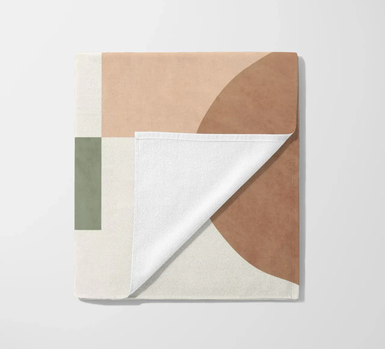 Soft Geometry beach towel by LeaDArt
