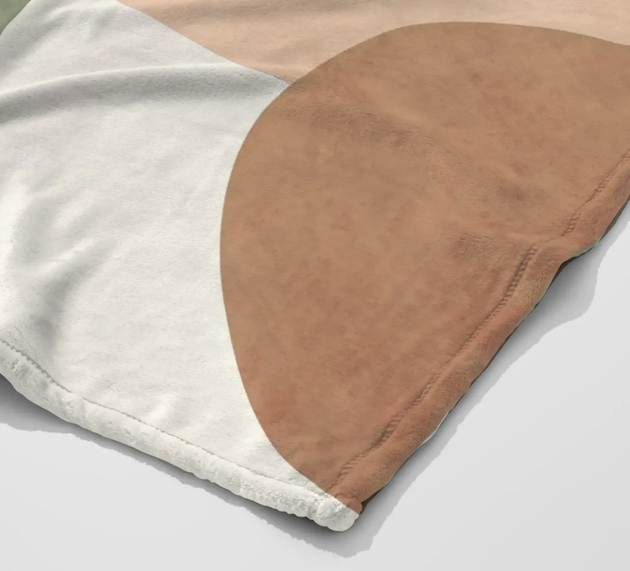 Soft Geometry Fleecedecke von LeaDArt