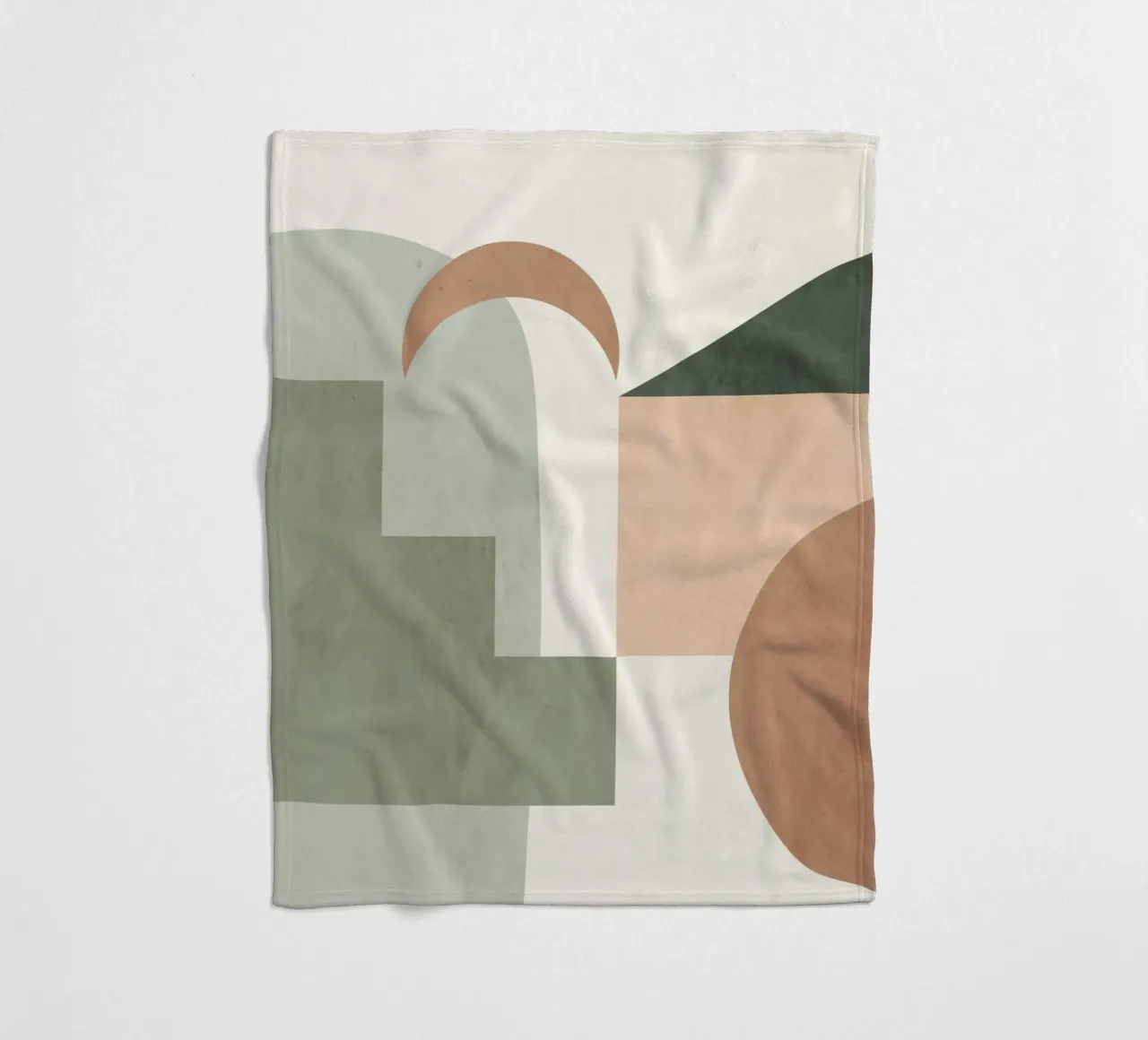 Soft Geometry Fleecedecke von LeaDArt