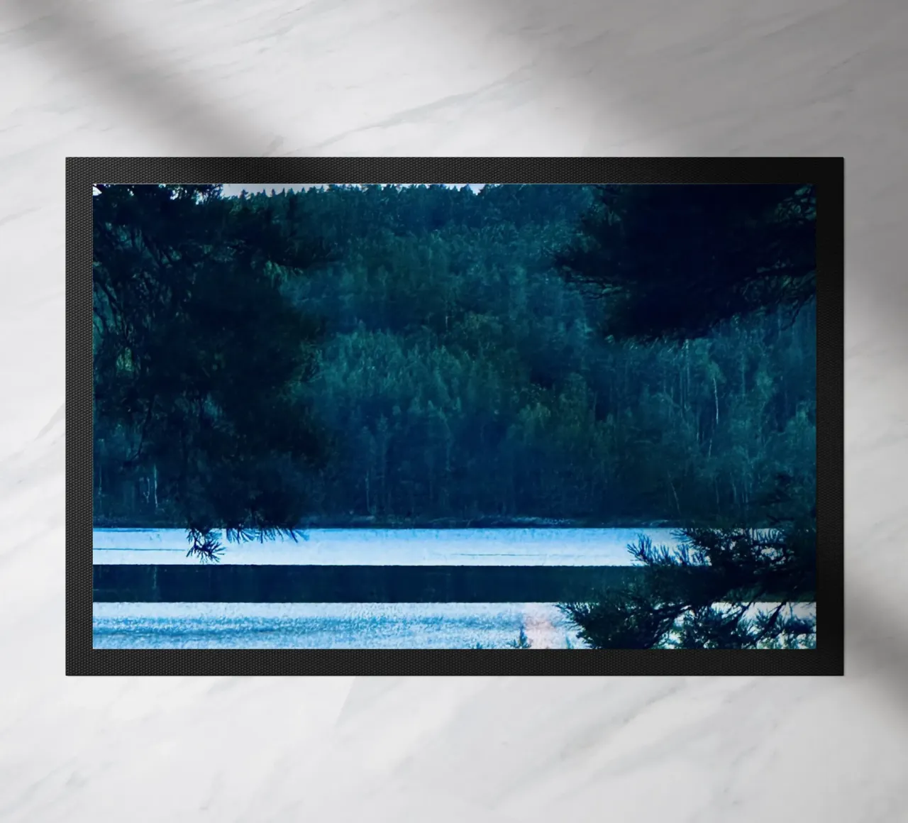 Half moon doormat by Löwenzahntiger