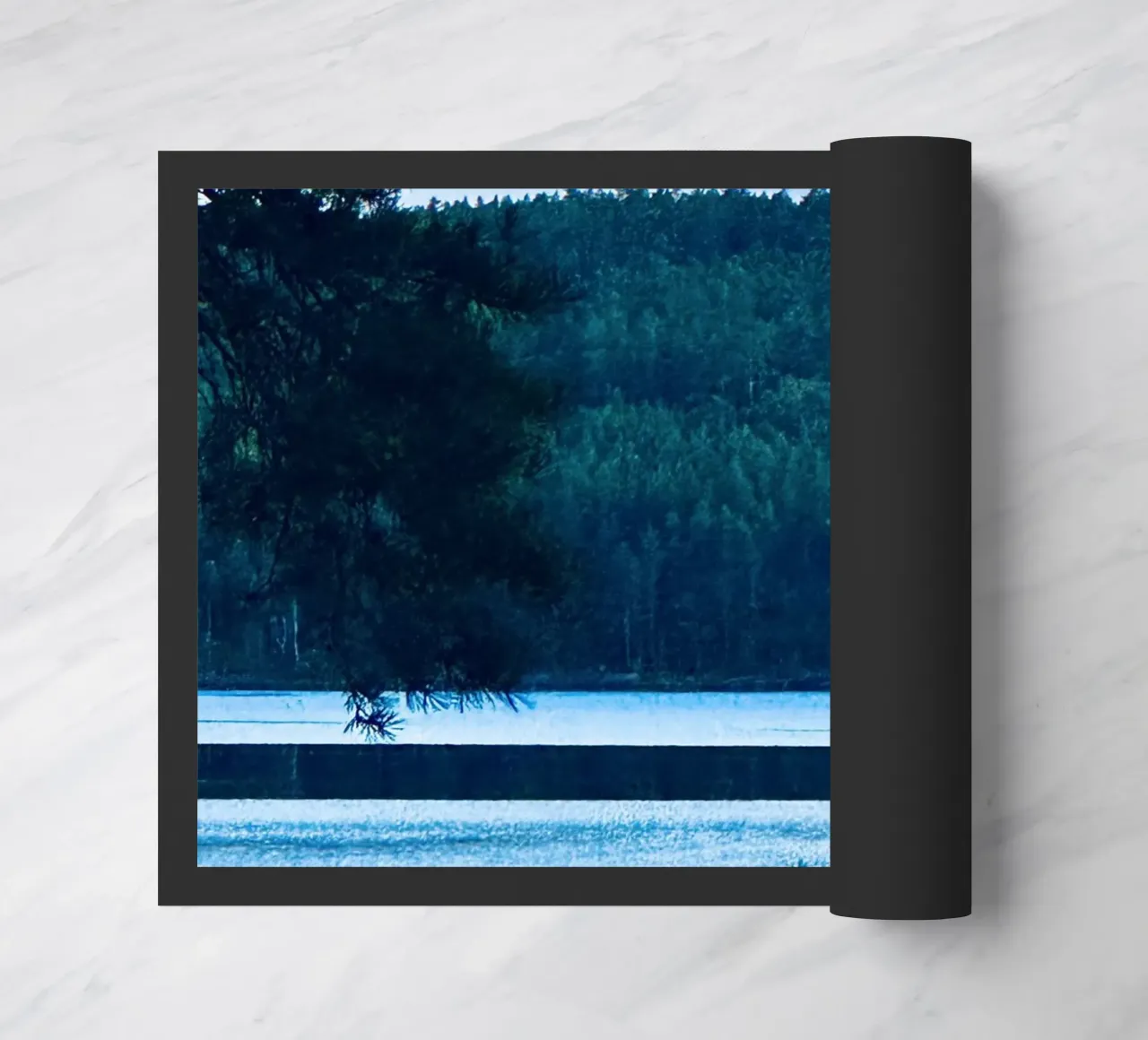 Half moon doormat by Löwenzahntiger