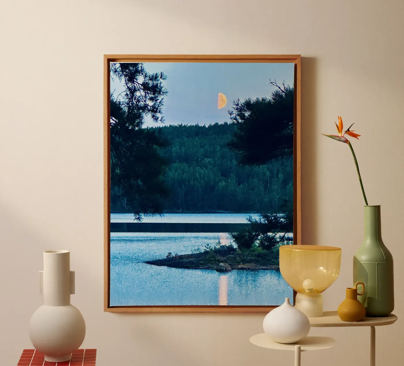 Half moon tela da Löwenzahntiger