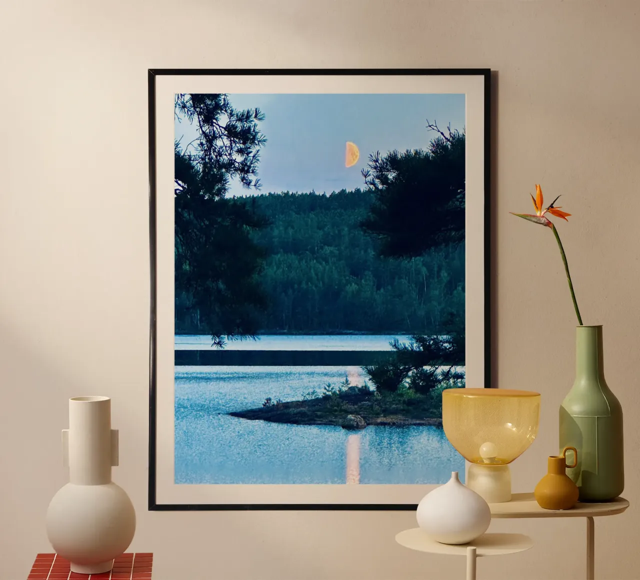 Half moon poster da Löwenzahntiger