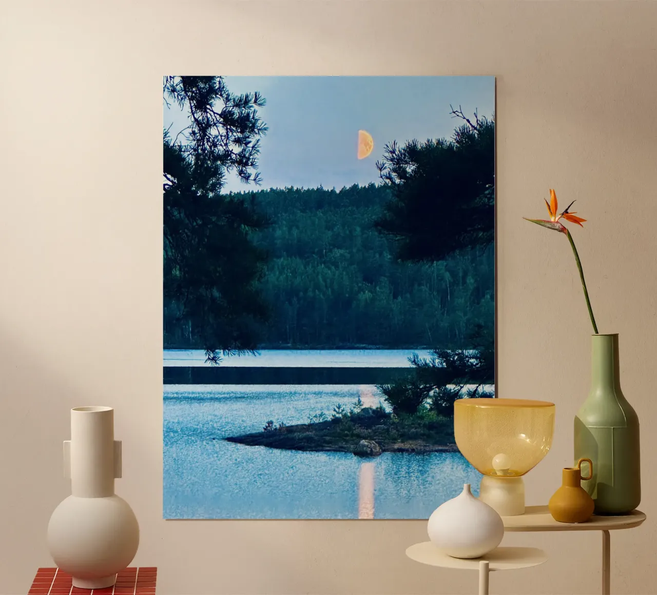 Half moon poster da Löwenzahntiger