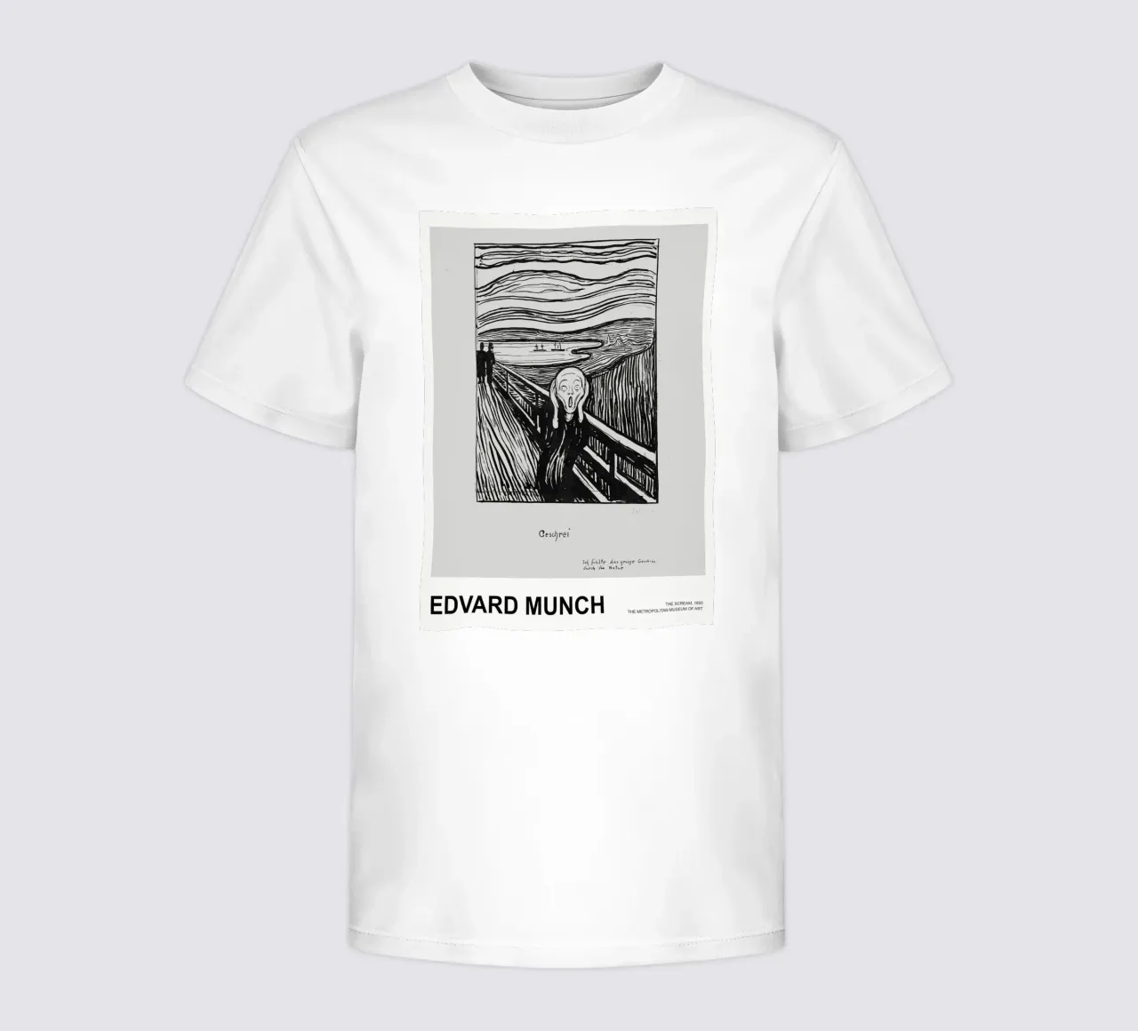 L'urlo 1895 t-shirt bambini da Rick Sheld