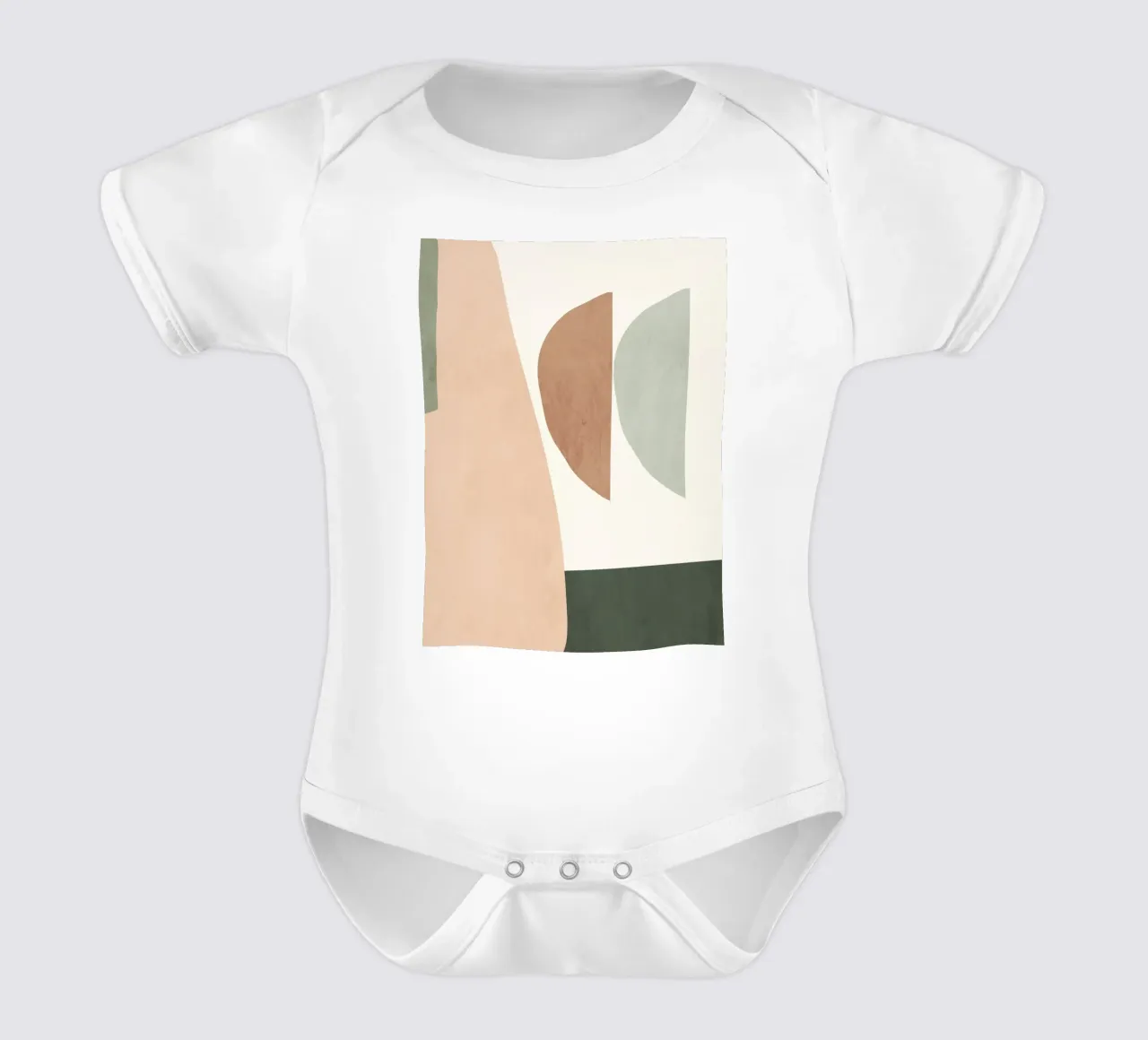 Forma e silenzio body neonato maniche corte da LeaDArt