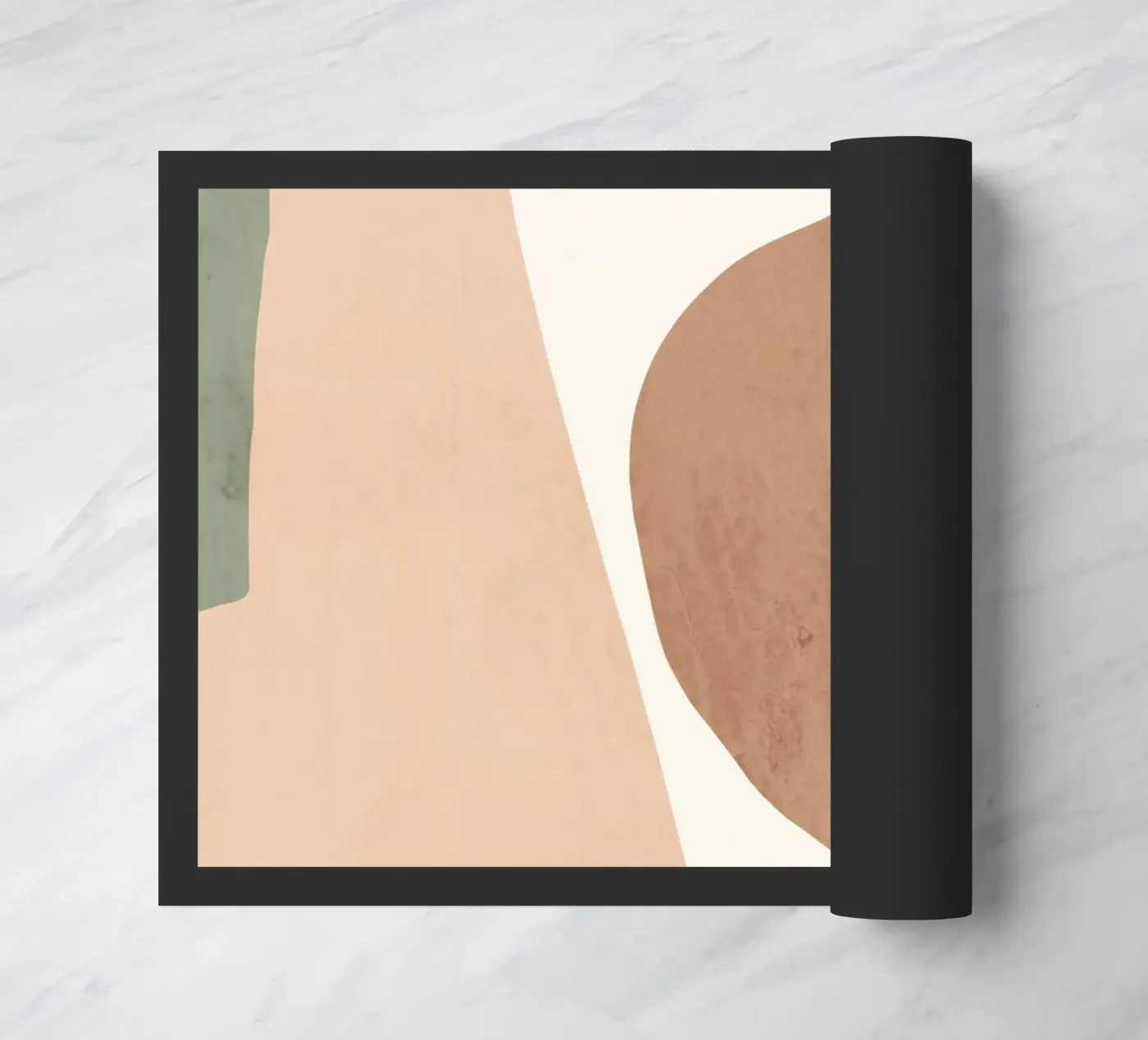 Shape and Silence deurmat van LeaDArt