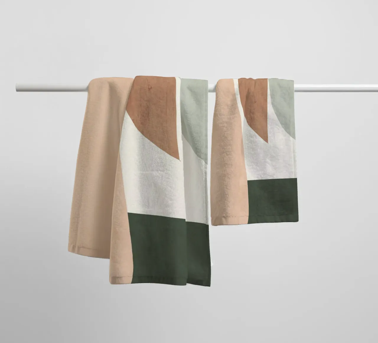 Forma e silenzio asciugamano da bagno da LeaDArt