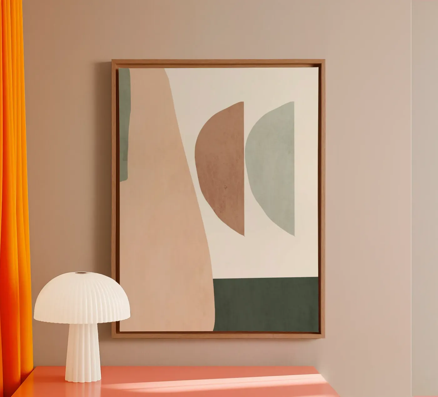 Shape and Silence tela da LeaDArt