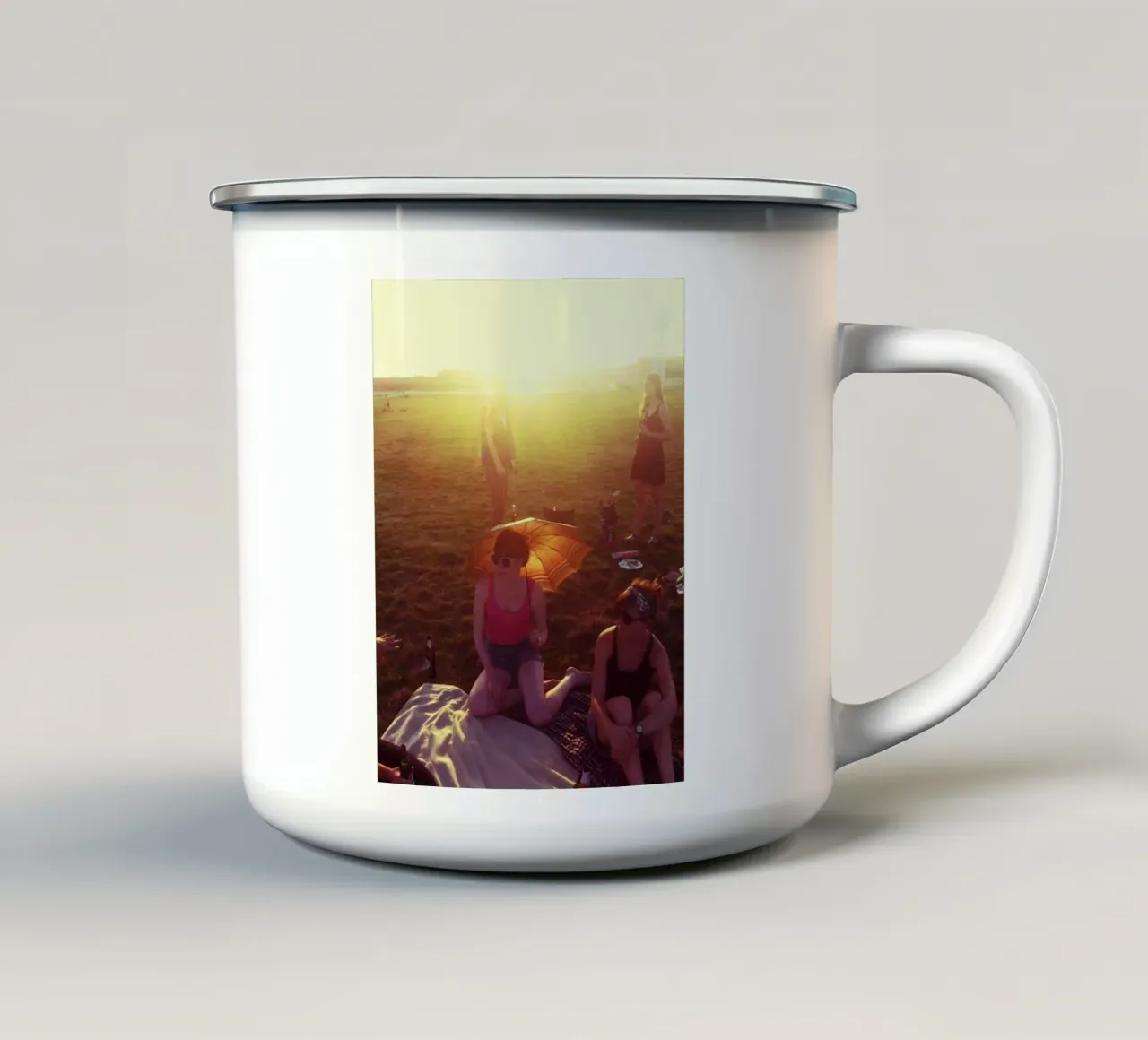 Tempelhof tazza in smalto da Löwenzahntiger