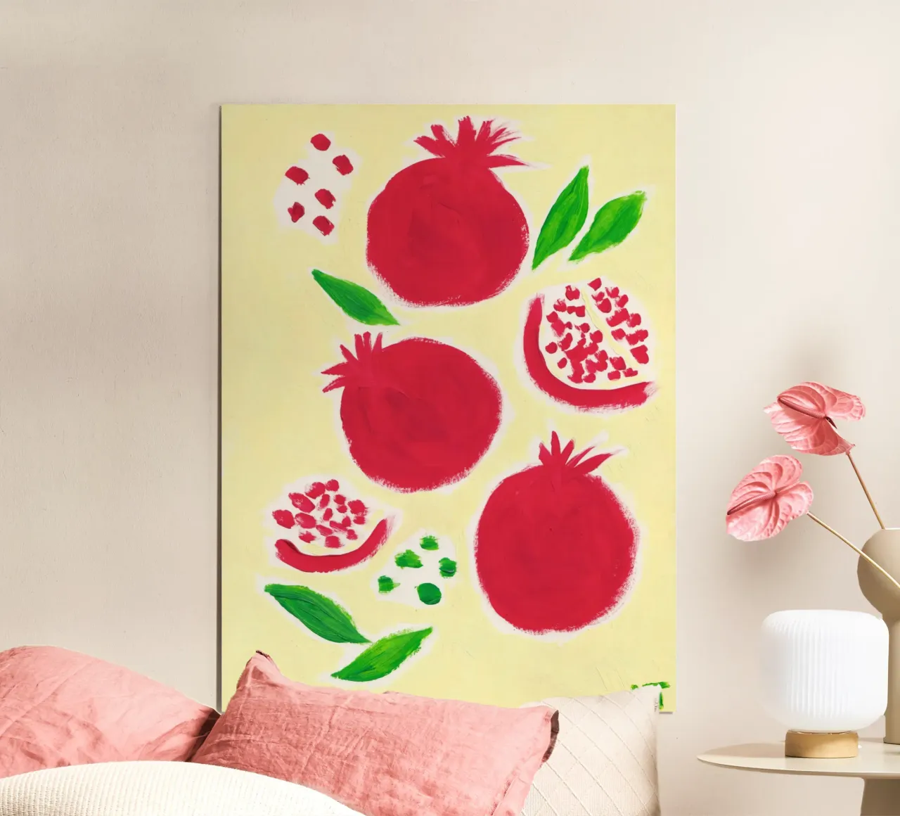 Pomegranate Season poster by Natasha Joseph