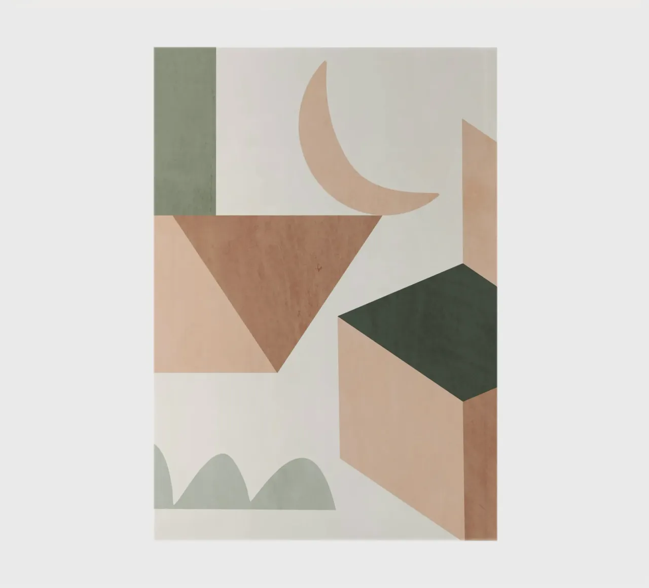 Moon and Blocks notebook by LeaDArt