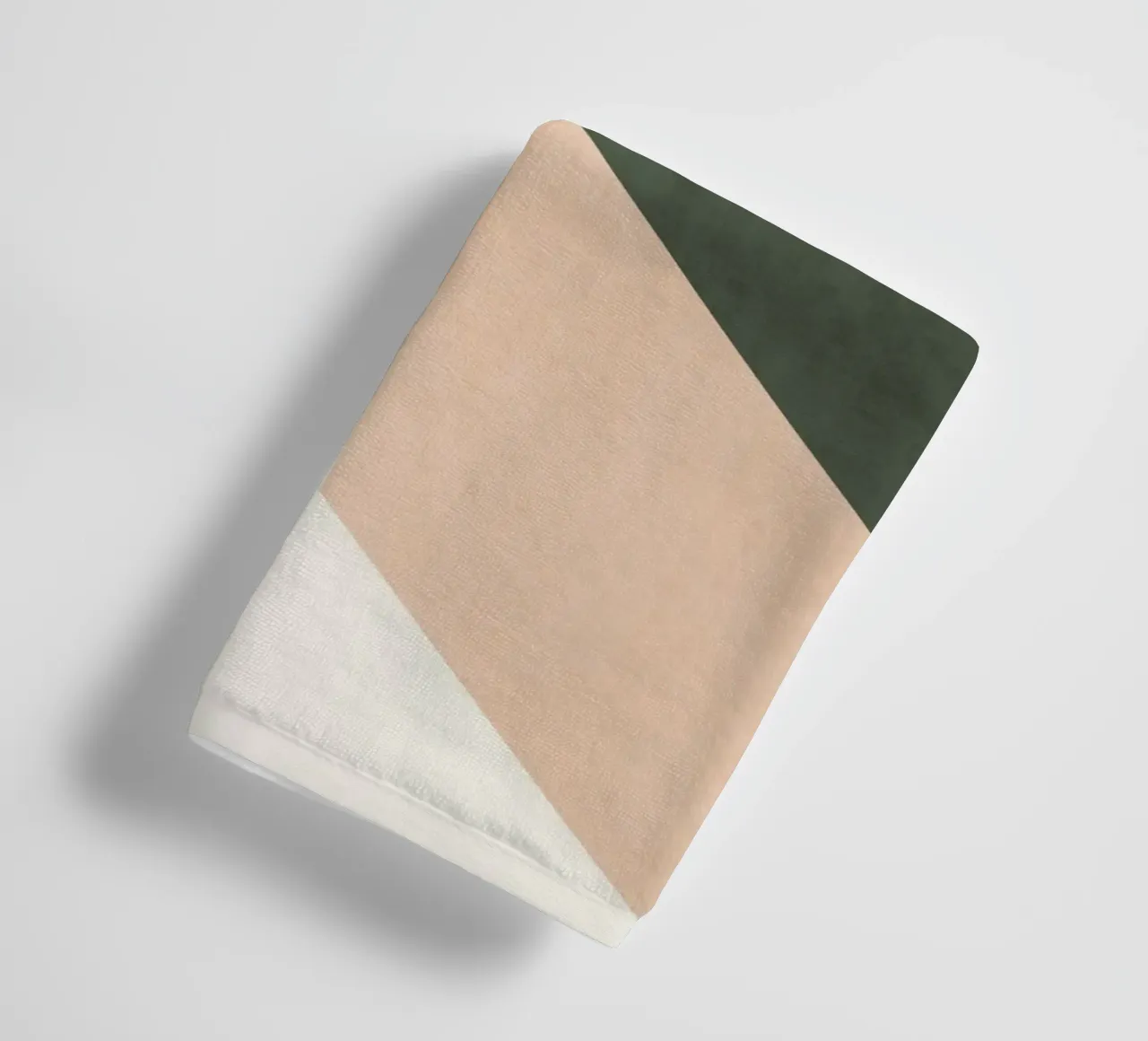 Moon and Blocks towel by LeaDArt