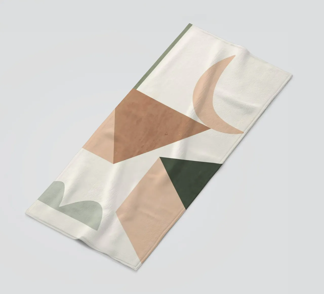 Luna e blocchi telo mare da LeaDArt