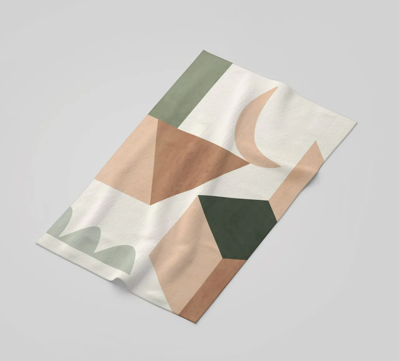 Luna e blocchi telo mare da LeaDArt