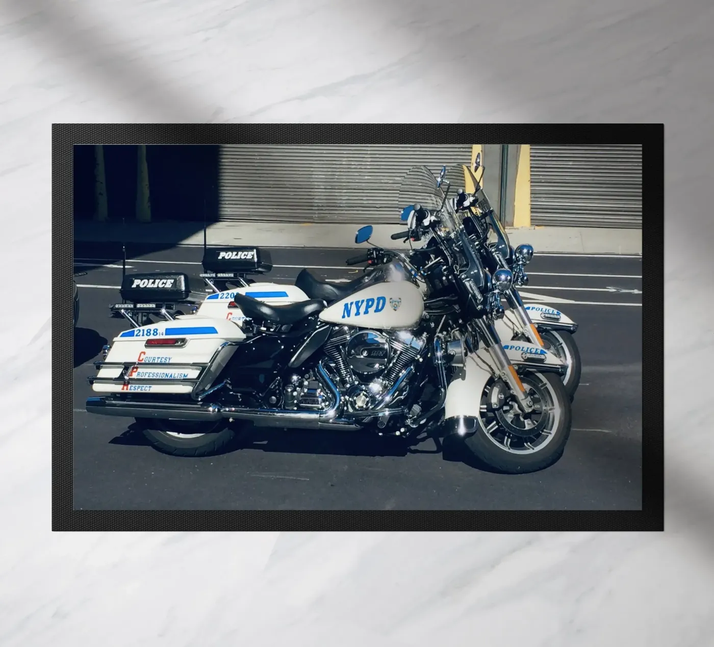 NYPD Fußmatte von Löwenzahntiger