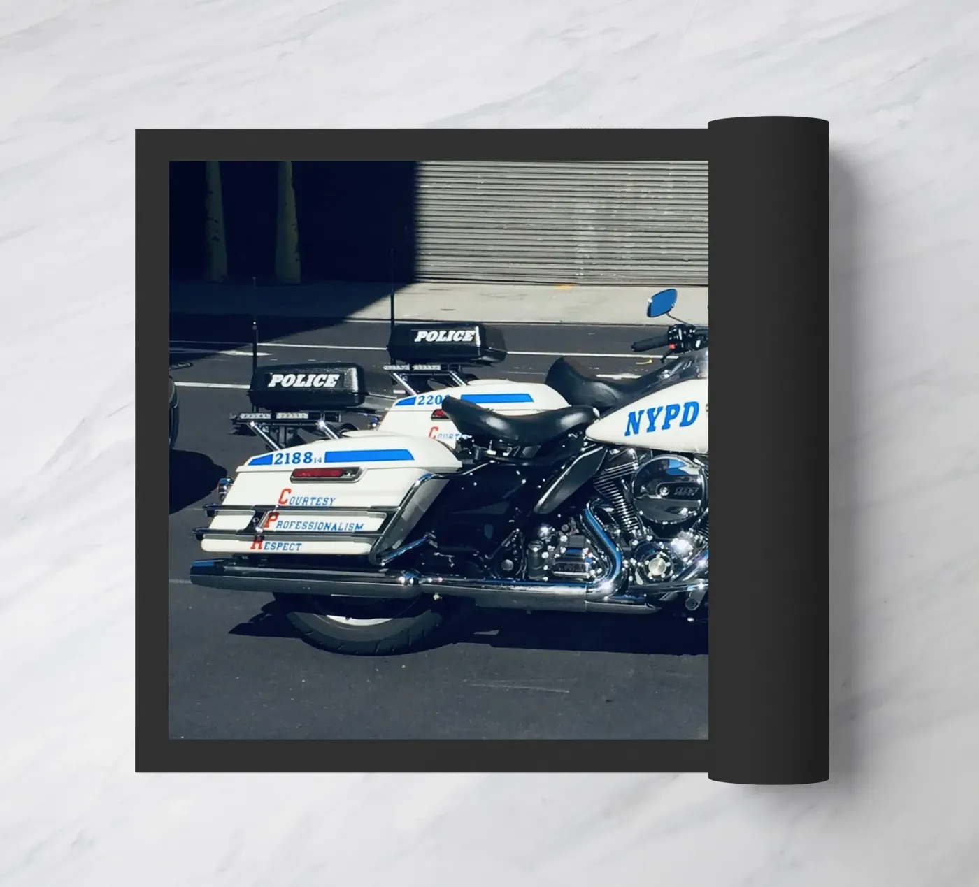 NYPD Fußmatte von Löwenzahntiger