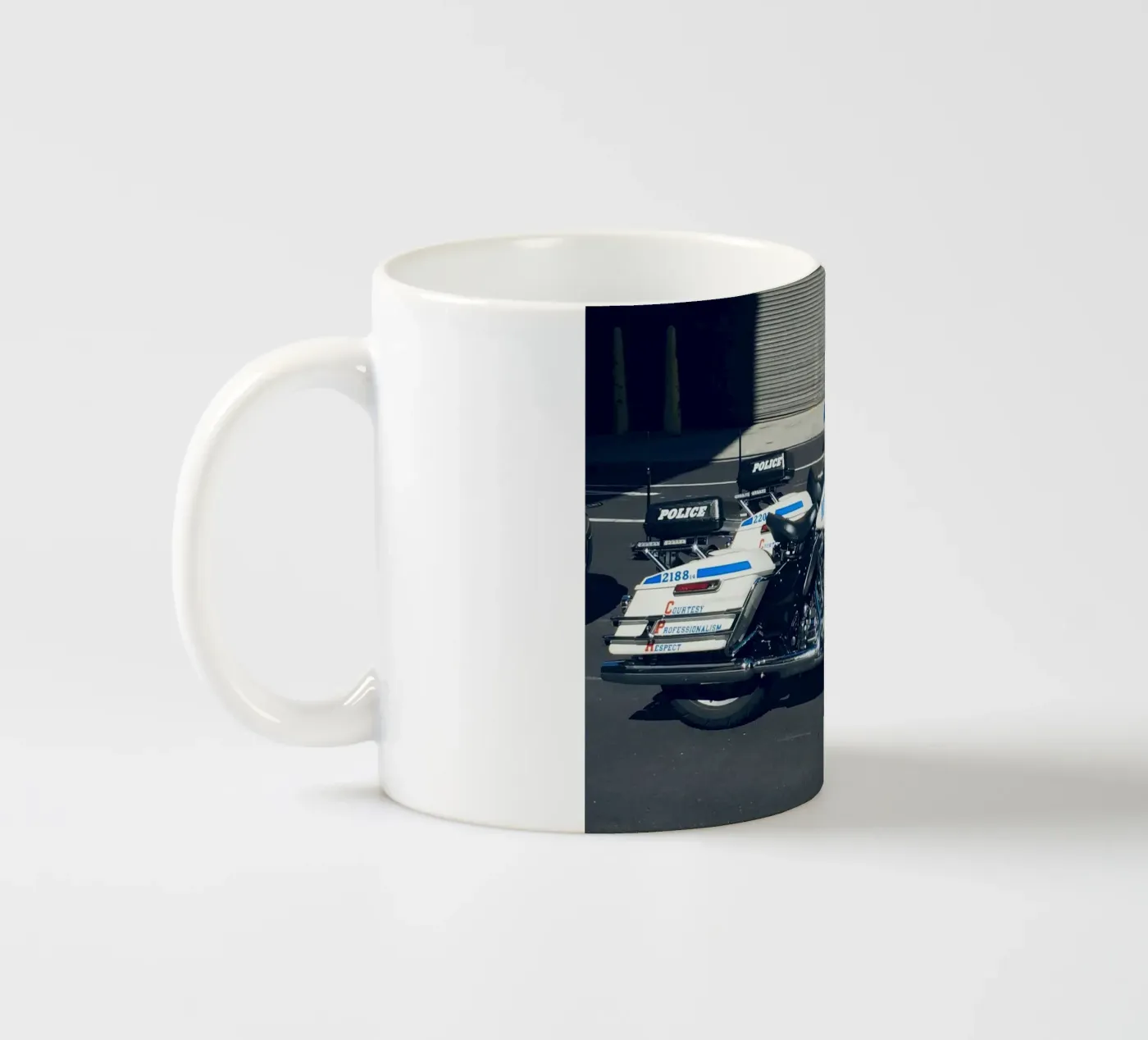 NYPD ceramic mug by Löwenzahntiger