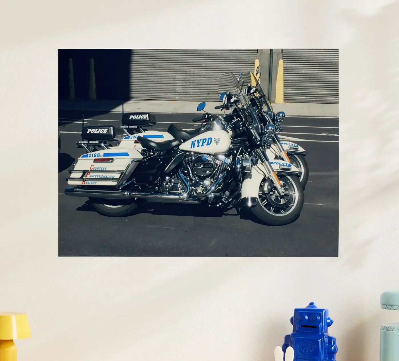 NYPD Poster von Löwenzahntiger